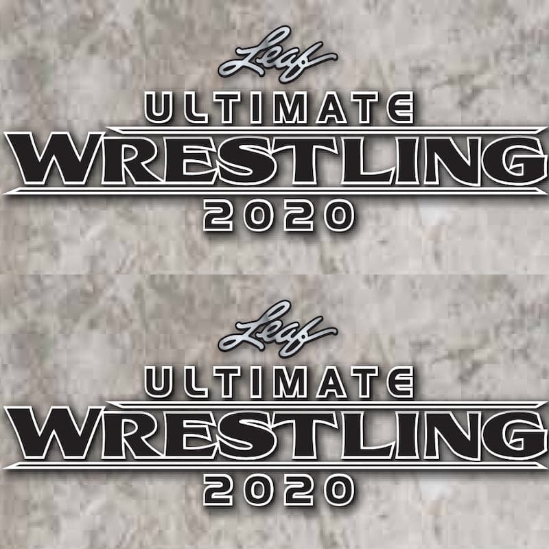 2020 Leaf Ultimate Wrestling cover