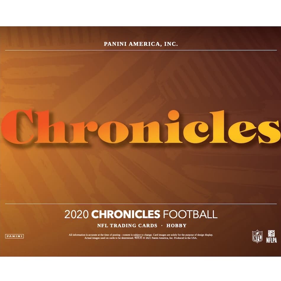 2020 Panini Chronicles Football cover