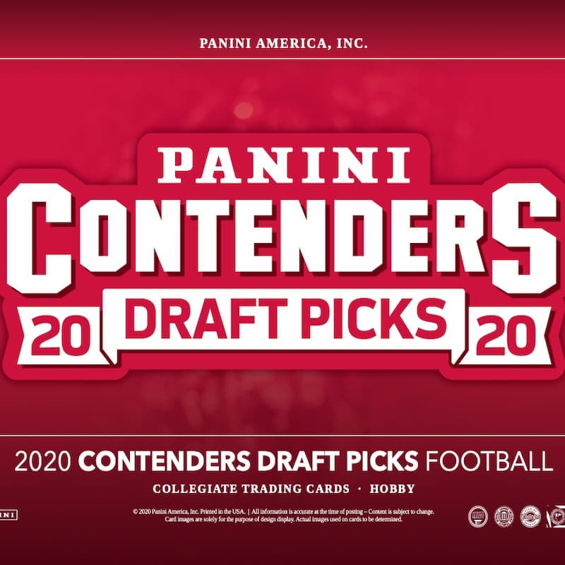 2020 Panini Contenders Draft Picks Football cover