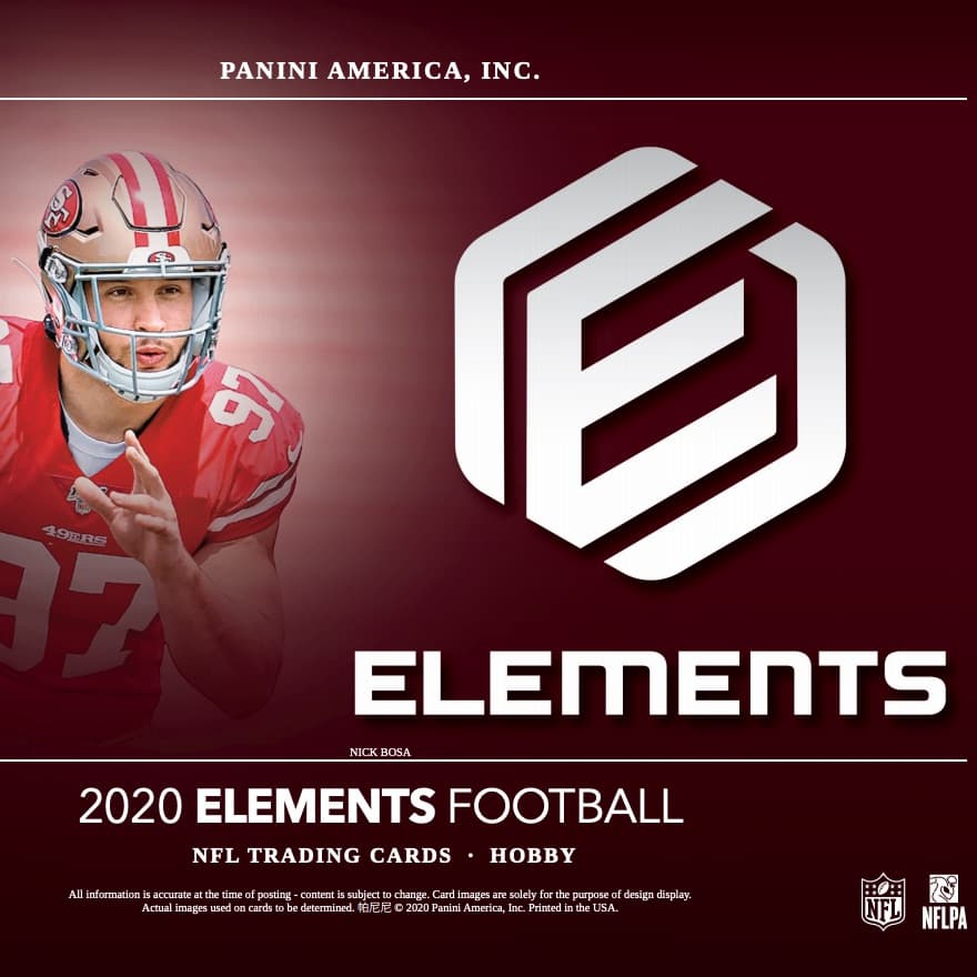 2020 Panini Elements Football cover