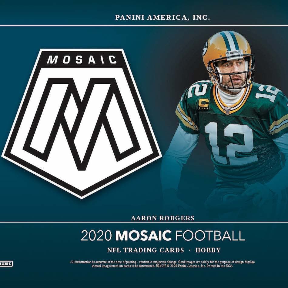 2020 Panini Mosaic Football cover