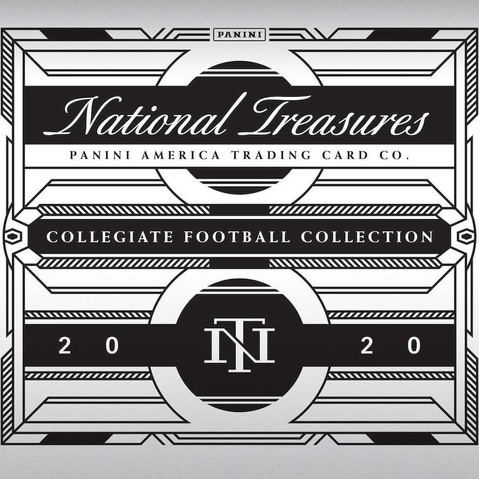 2020 Panini National Treasures Collegiate Football cover