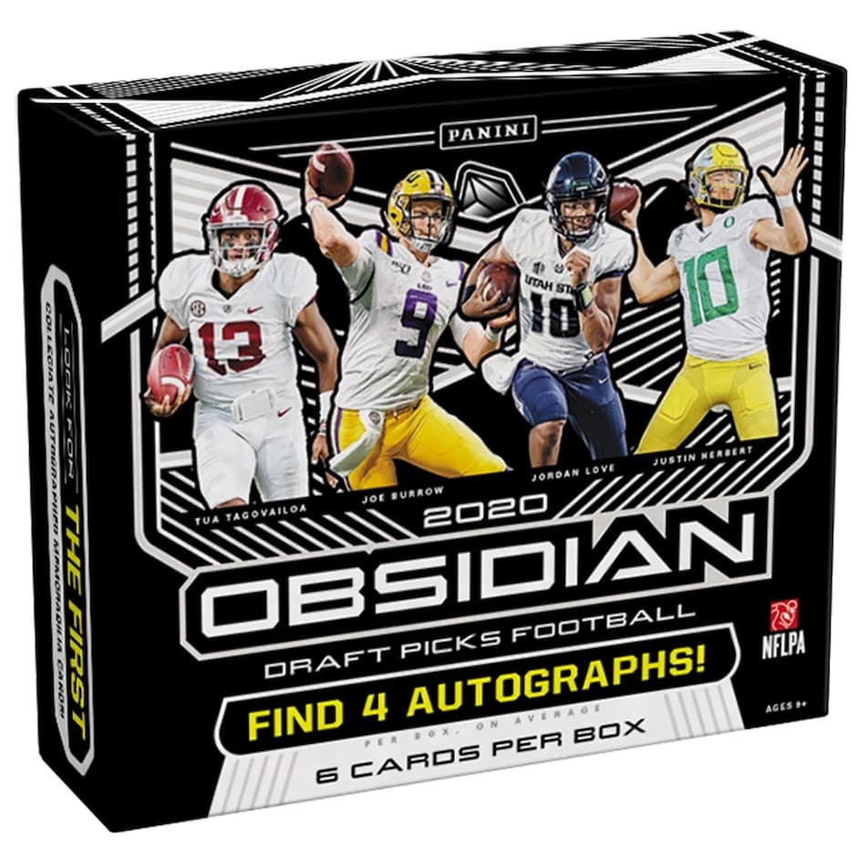 2020 Panini Obsidian Draft Picks Football cover