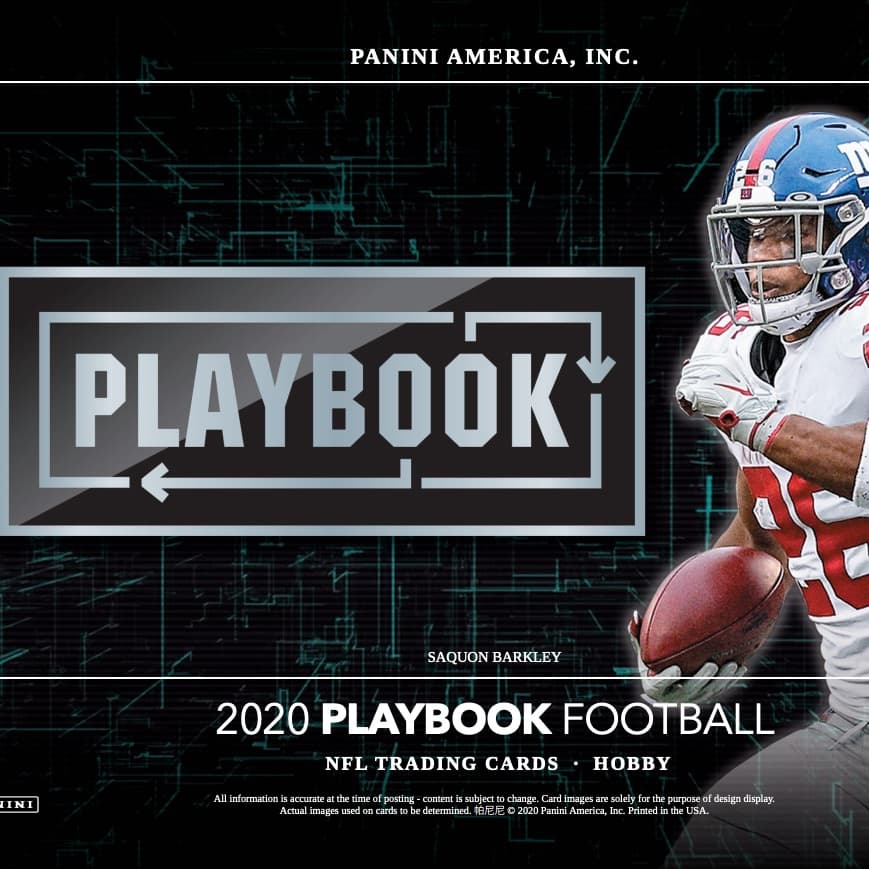 2020 Panini Playbook Football cover