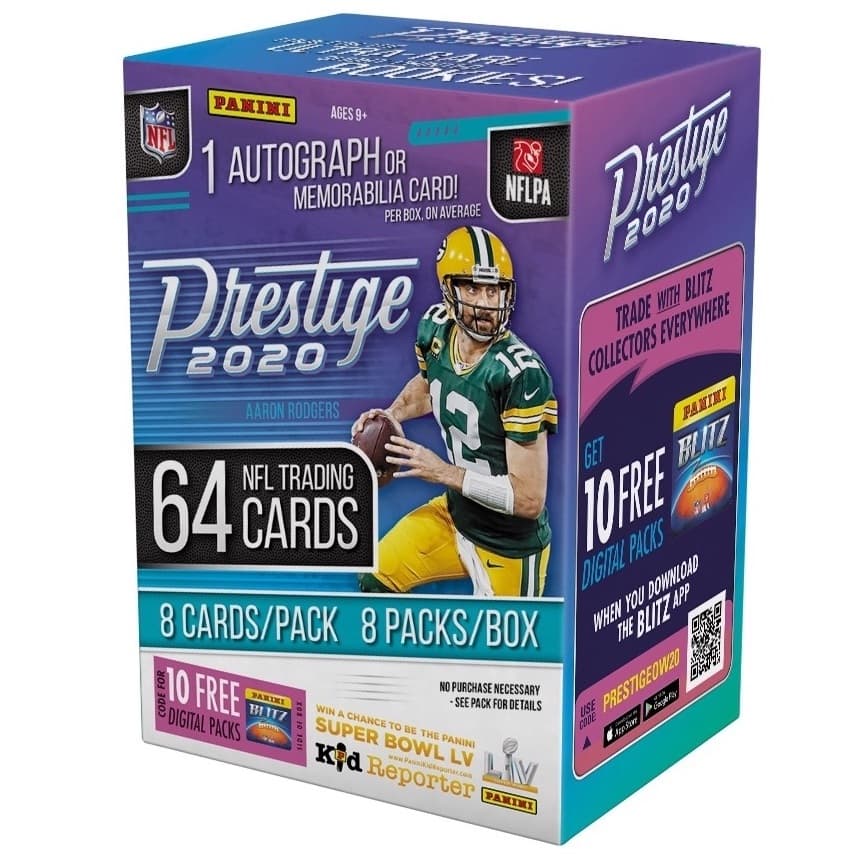 2020 Panini Prestige Football cover