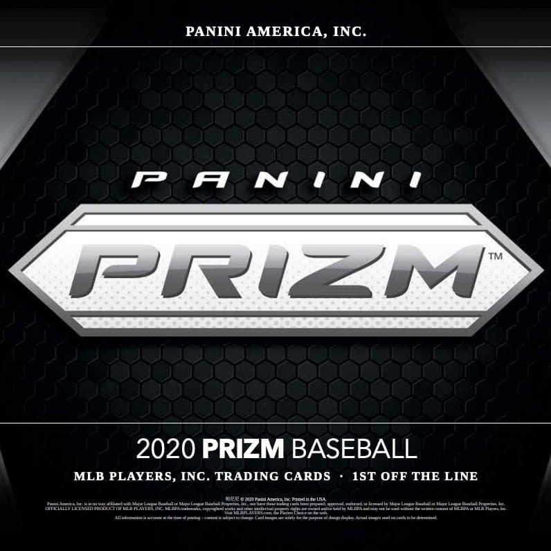 2020 Panini Prizm Baseball cover