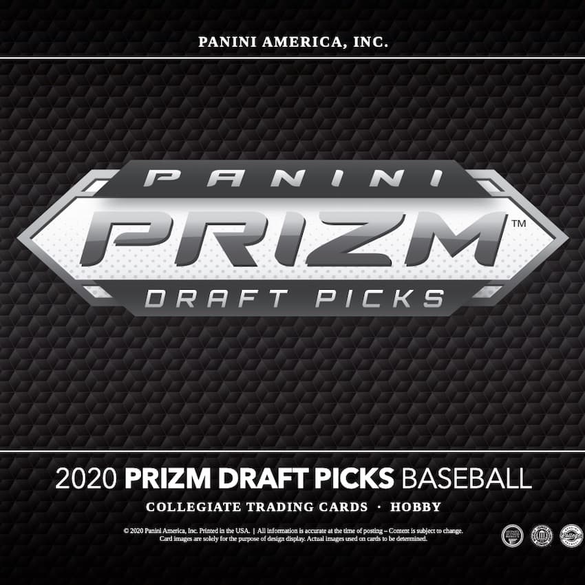 2020 Panini Prizm Draft Picks Baseball cover