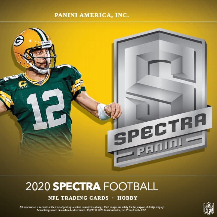 2020 Panini Spectra Football cover