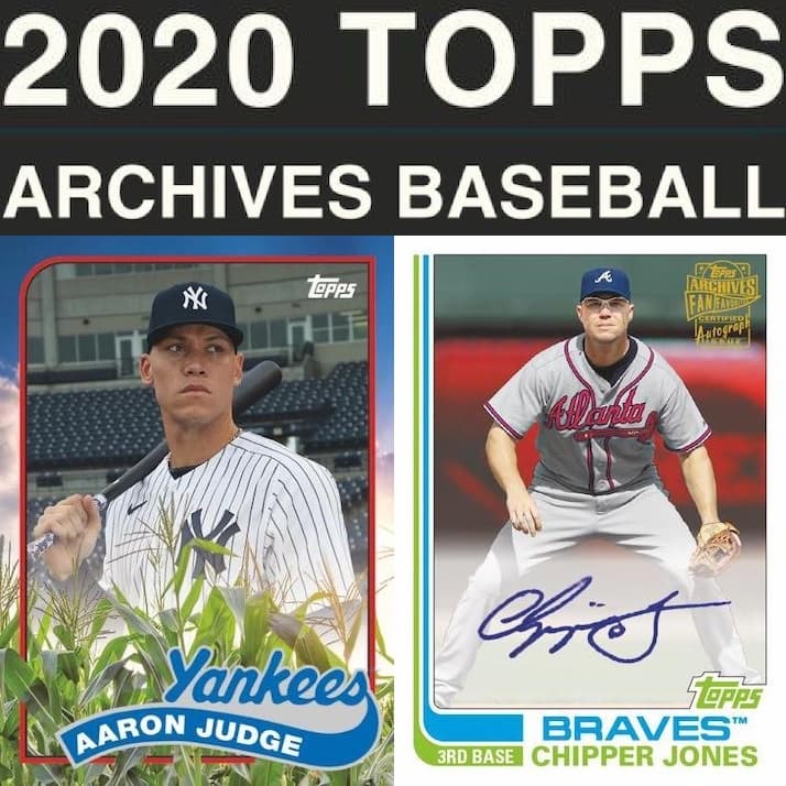 2020 Topps Archives Baseball cover