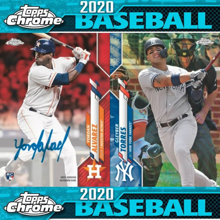 2020 Topps Chrome Baseball cover