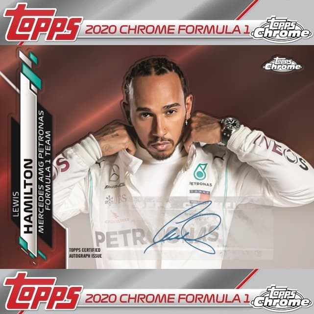 2020 Topps Chrome Formula 1 Racing cover