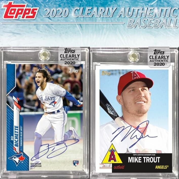 2020 Topps Clearly Authentic Baseball cover