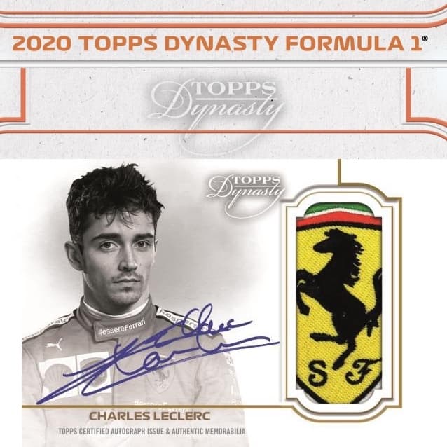 2020 Topps Dynasty Formula 1 Racing cover