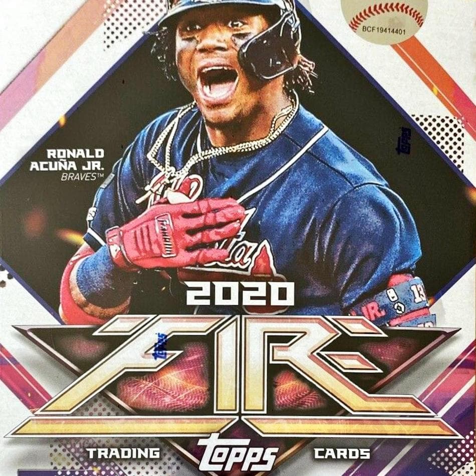 2020 Topps Fire Baseball cover