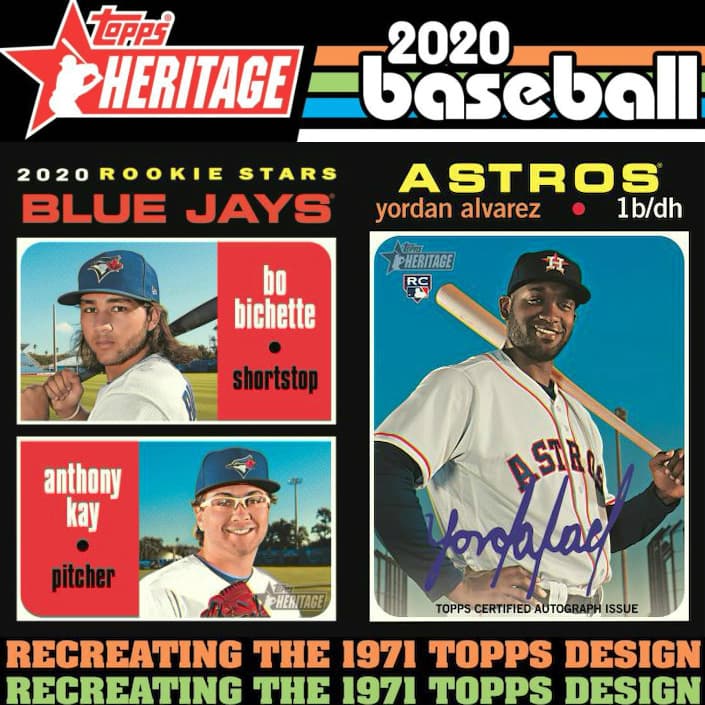 2020 Topps Heritage Baseball cover