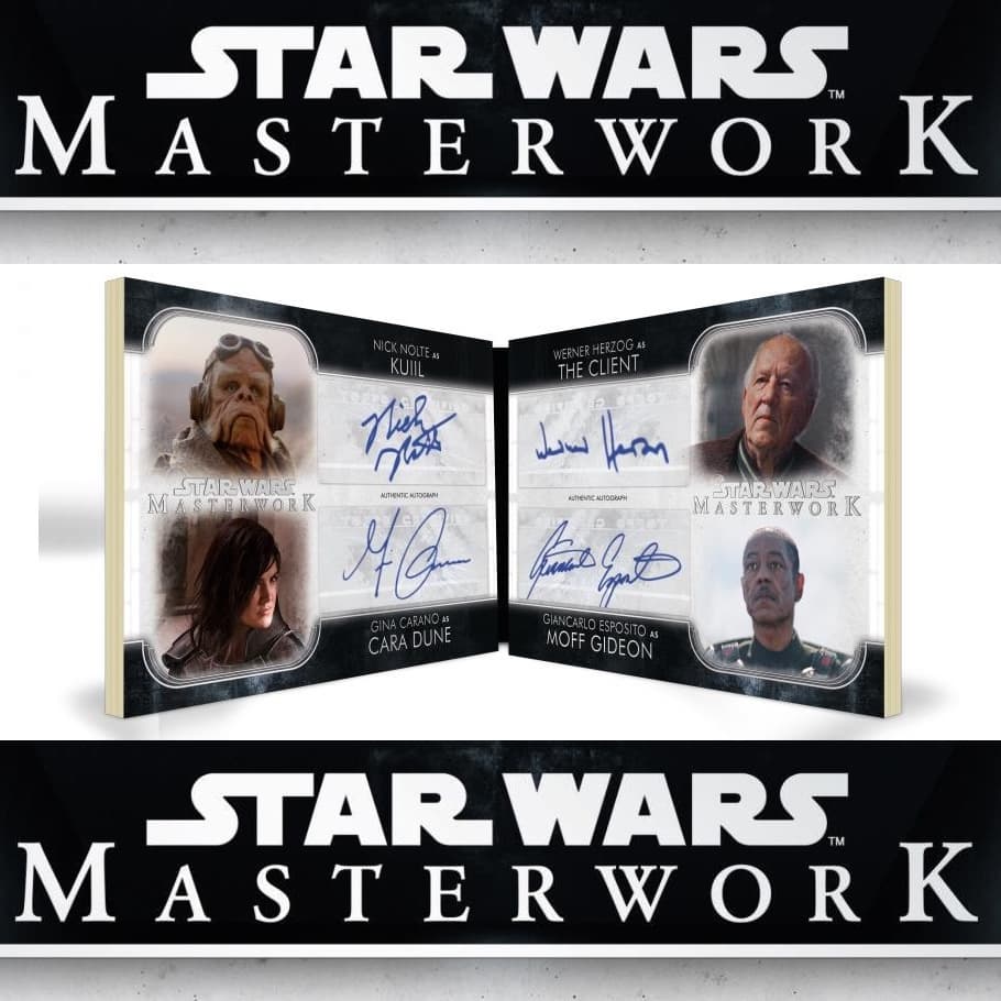 2020 Topps Star Wars Masterwork cover