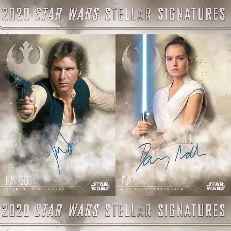 2020 Topps Star Wars Stellar Signatures cover