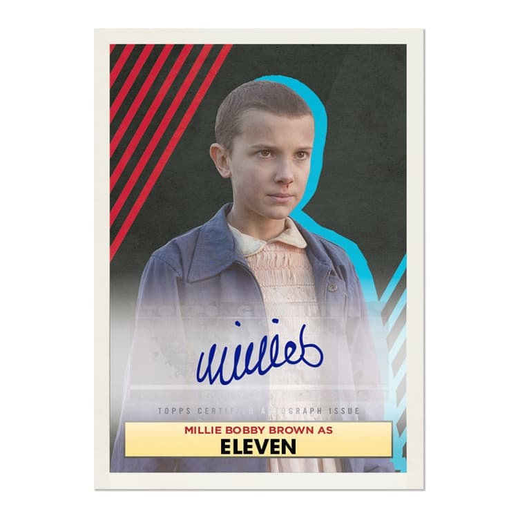 2020 Topps Stranger Things Autograph Collection cover