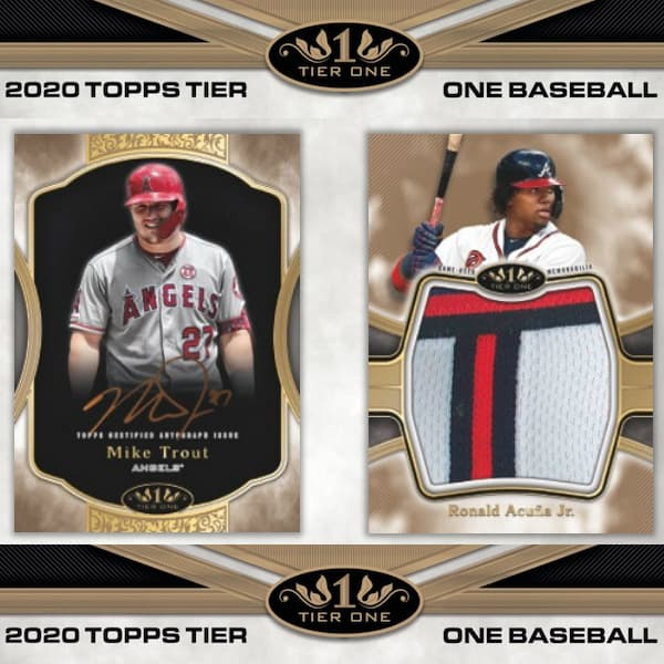 2020 Topps Tier One Baseball cover