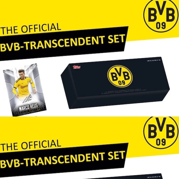 2020 Topps Transcendent BVB Borussia Dortmund Bundesliga Soccer cover