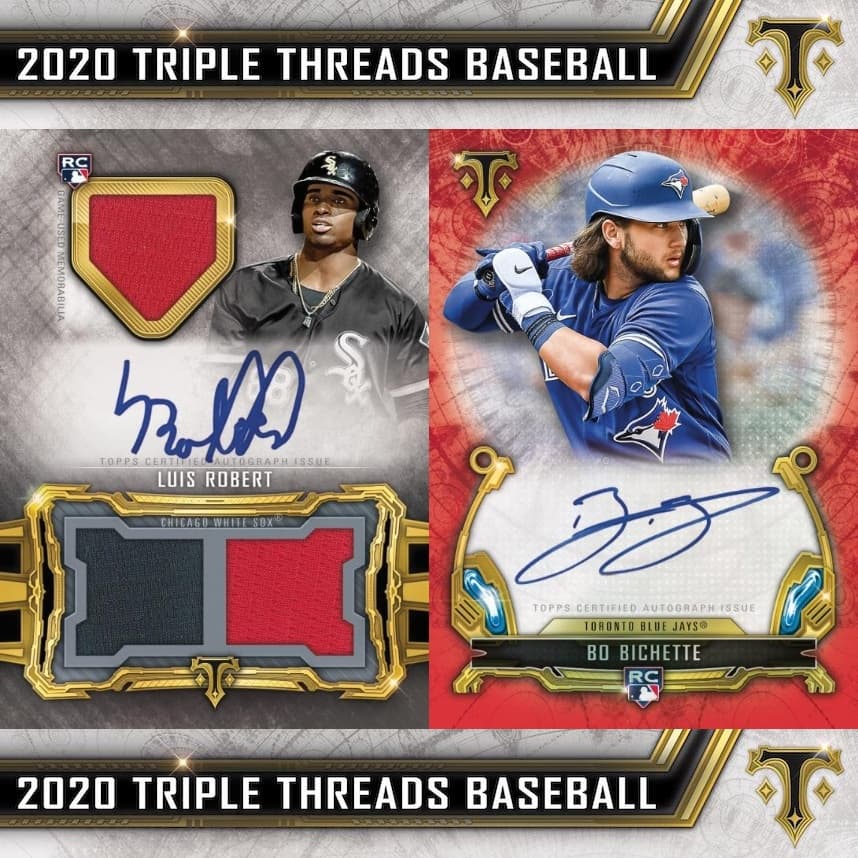 2020 Topps Triple Threads Baseball cover