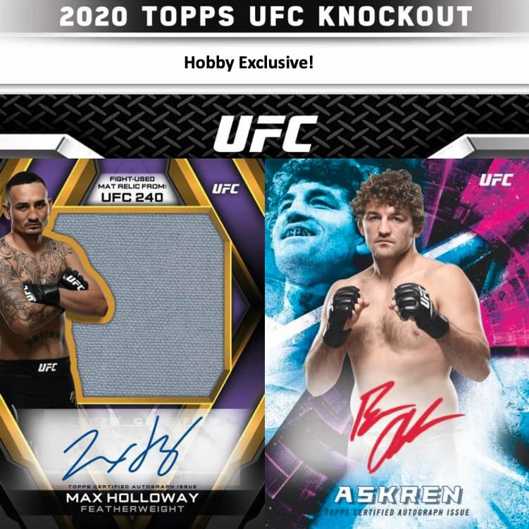 2020 Topps UFC Knockout MMA cover