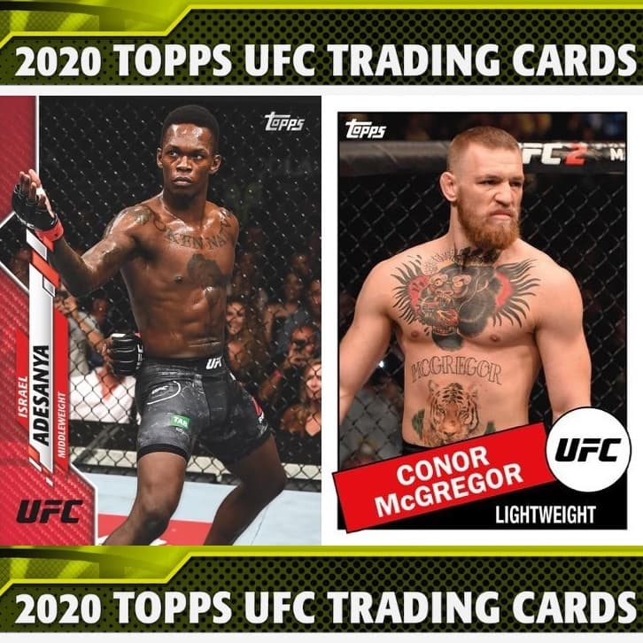 2020 Topps UFC MMA cover