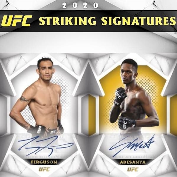 2020 Topps UFC Striking Signatures cover