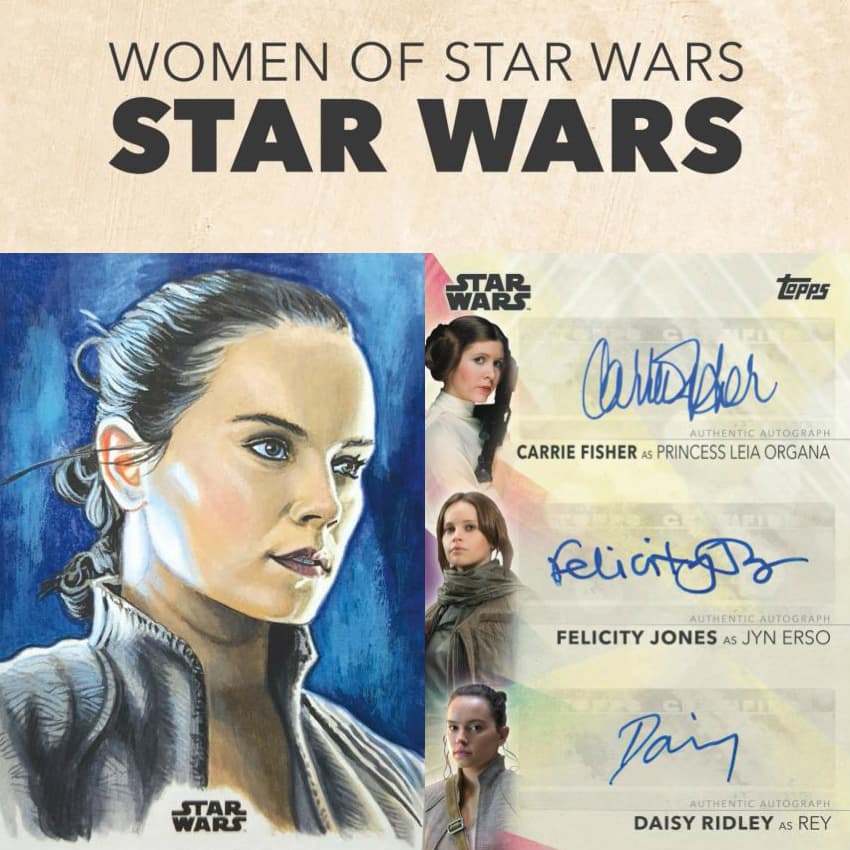 2020 Topps Women of Star Wars cover