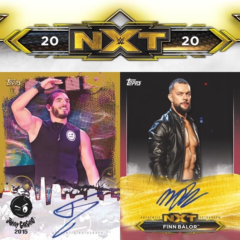 2020 Topps WWE NXT Wrestling cover