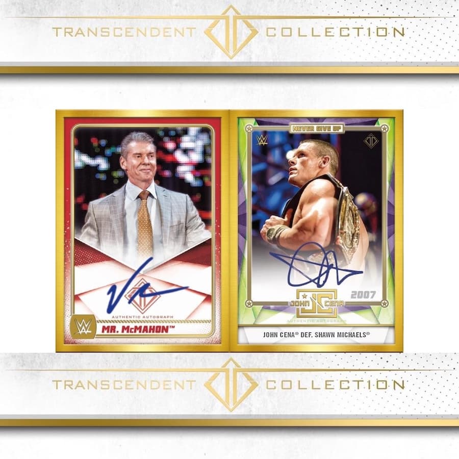 2020 Topps WWE Transcendent Collection Wrestling cover
