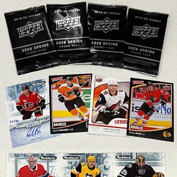 2020 Upper Deck Spring Promo Pack Hockey cover