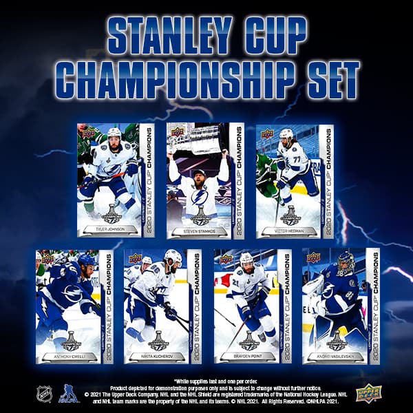 2020 Upper Deck Tampa Bay Lightning Stanley Cup Champions Hockey cover