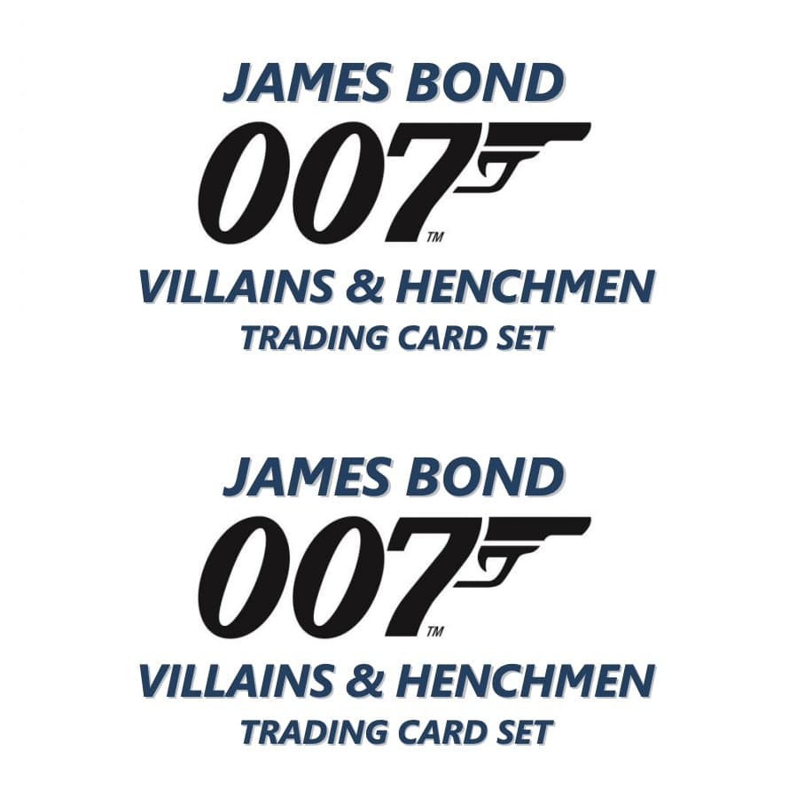 2021 2020 Upper Deck James Bond Villains & Henchmen cover