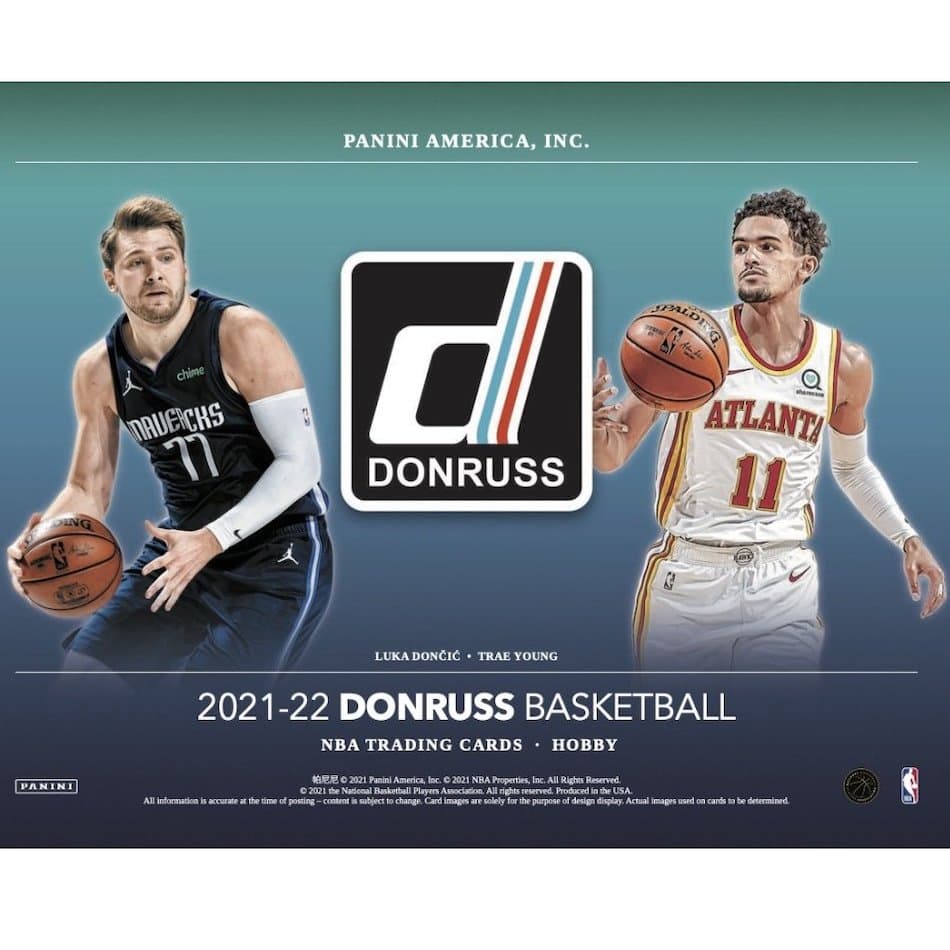 2021-22 Donruss Basketball cover