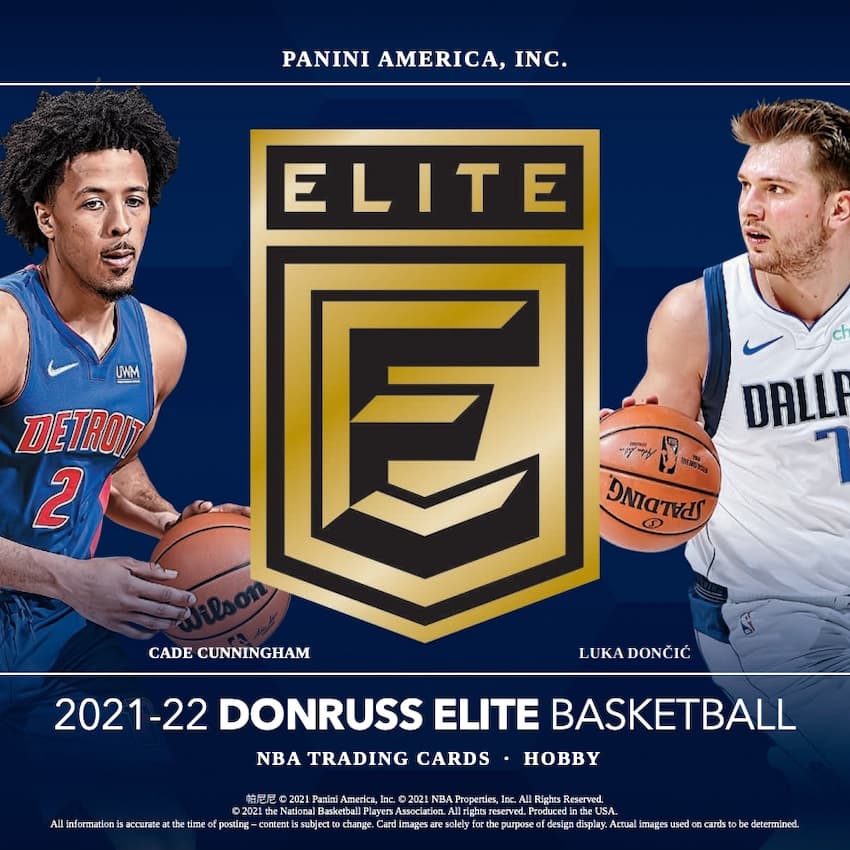 2021-22 Donruss Elite Basketball cover