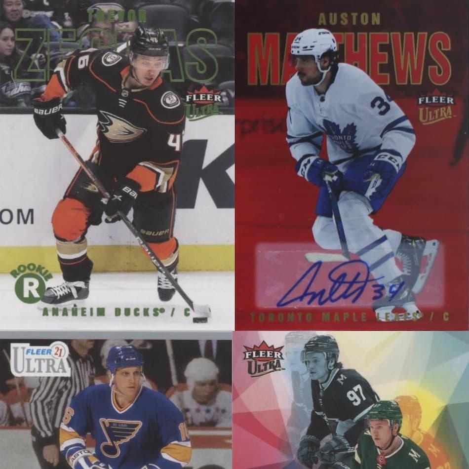 2021-22 Fleer Ultra Hockey cover