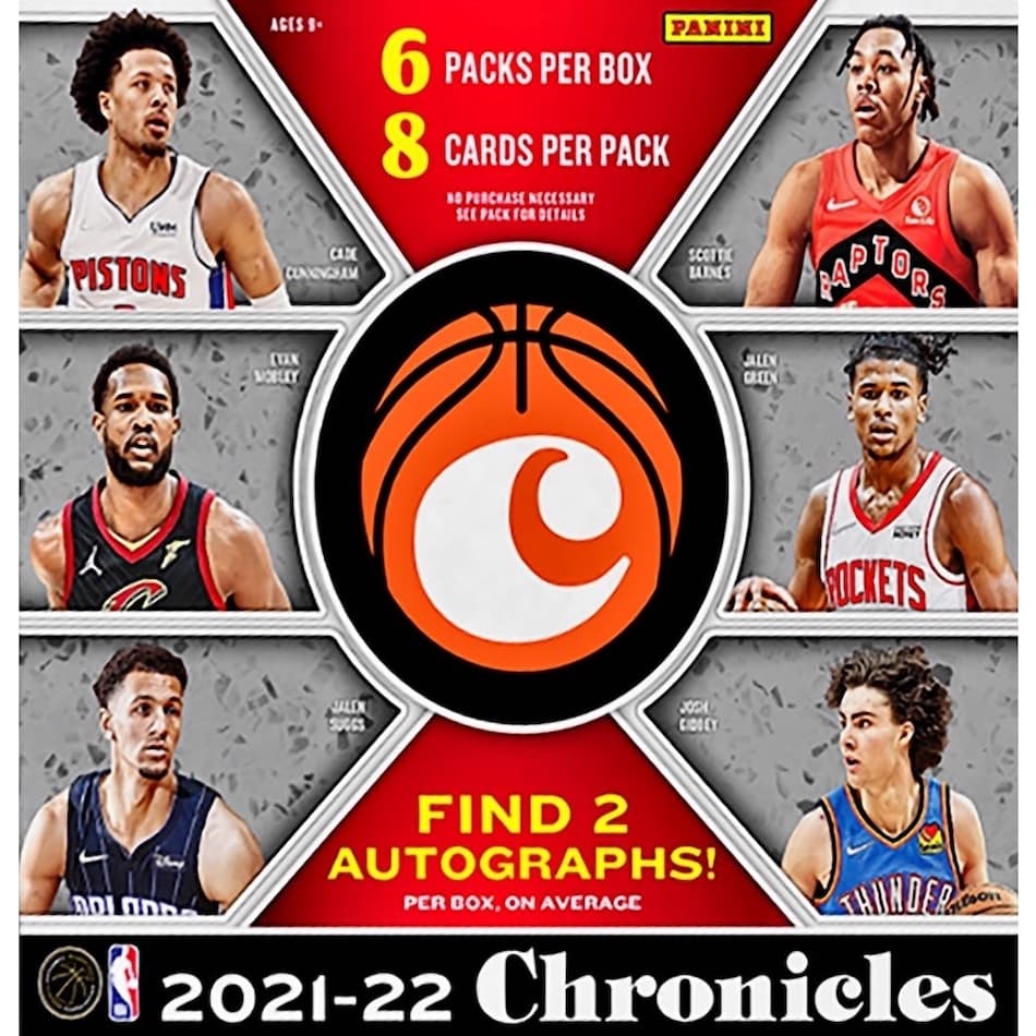 2021-22 Panini Chronicles Basketball cover