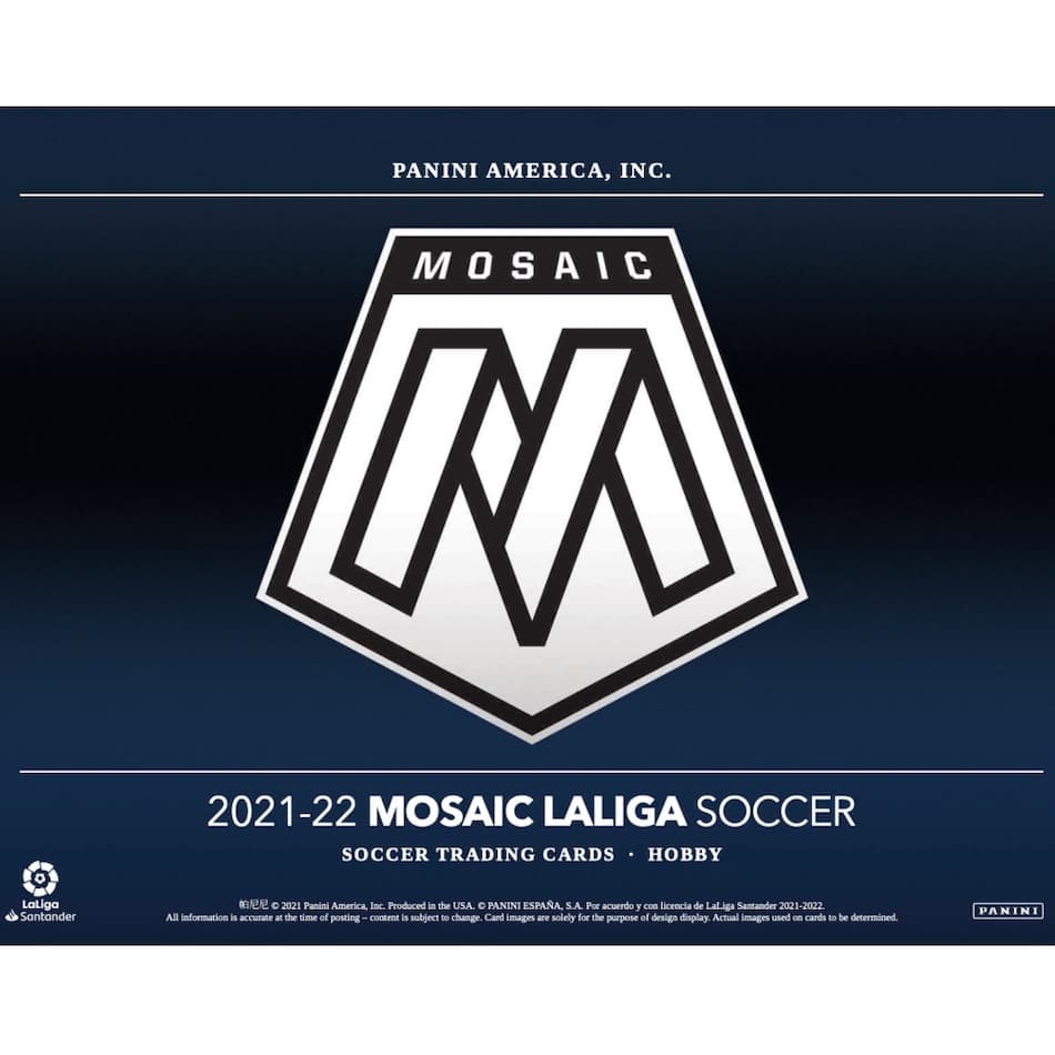 2021-22 Panini Mosaic La Liga Soccer cover