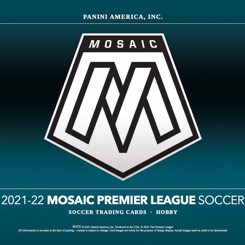2021-22 Panini Mosaic Premier League Soccer cover