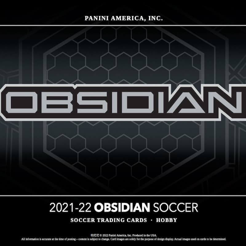 2021-22 Panini Obsidian Soccer cover