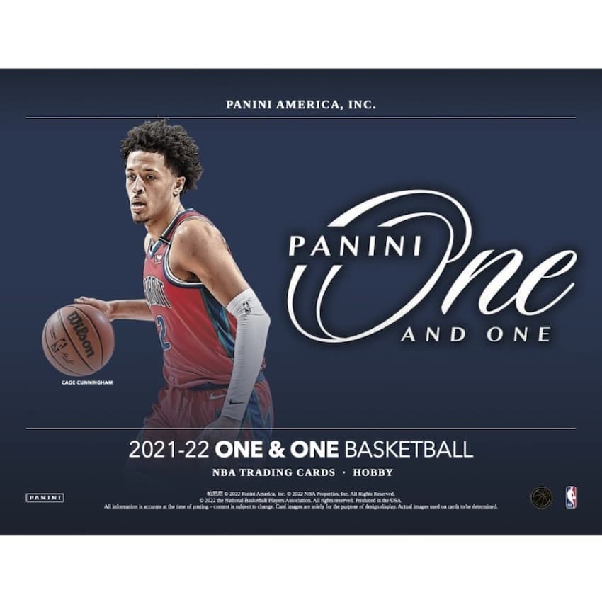 2021-22 Panini One and One Basketball cover