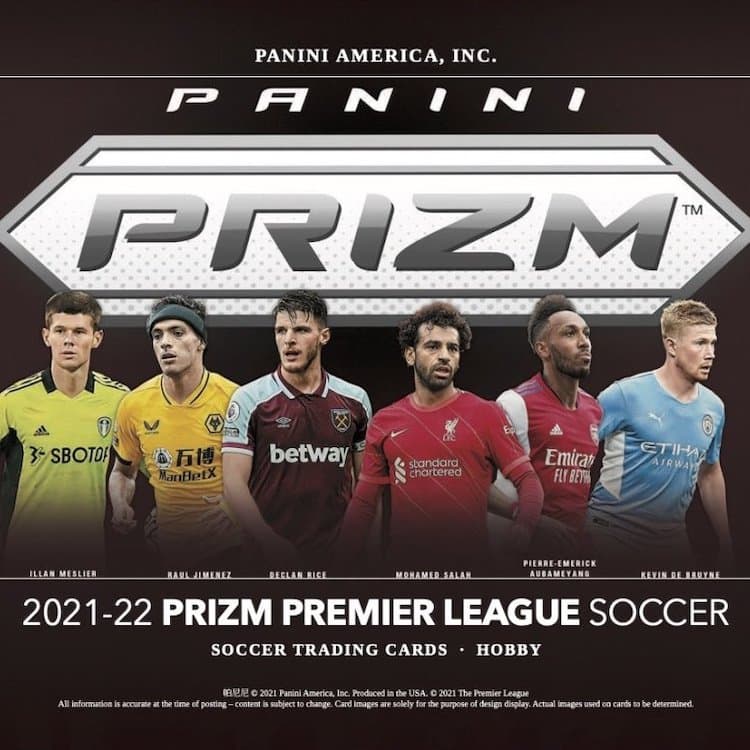 2021-22 Panini Prizm Premier League Soccer cover