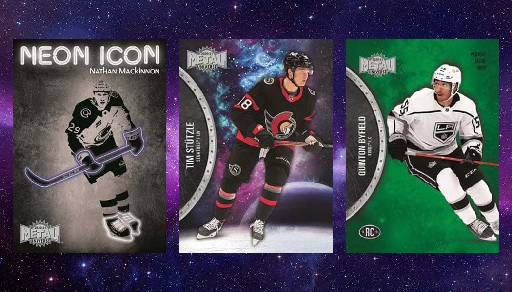 2021-22 Skybox Metal Universe Hockey cover