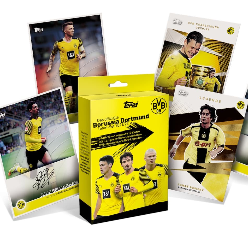2021-22 Topps Borussia Dortmund Team Set Soccer cover