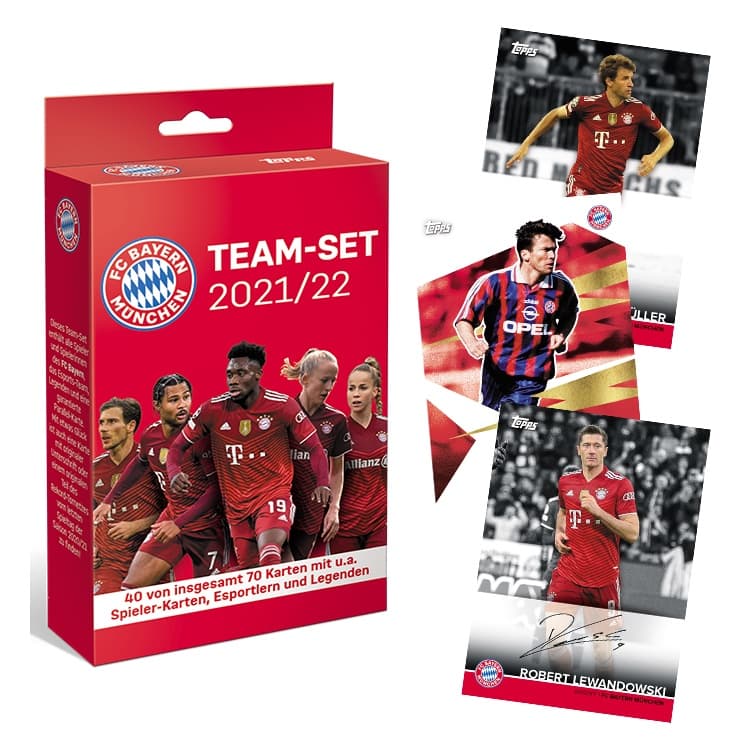 2021-22 Topps FC Bayern Munchen Team Set Soccer cover