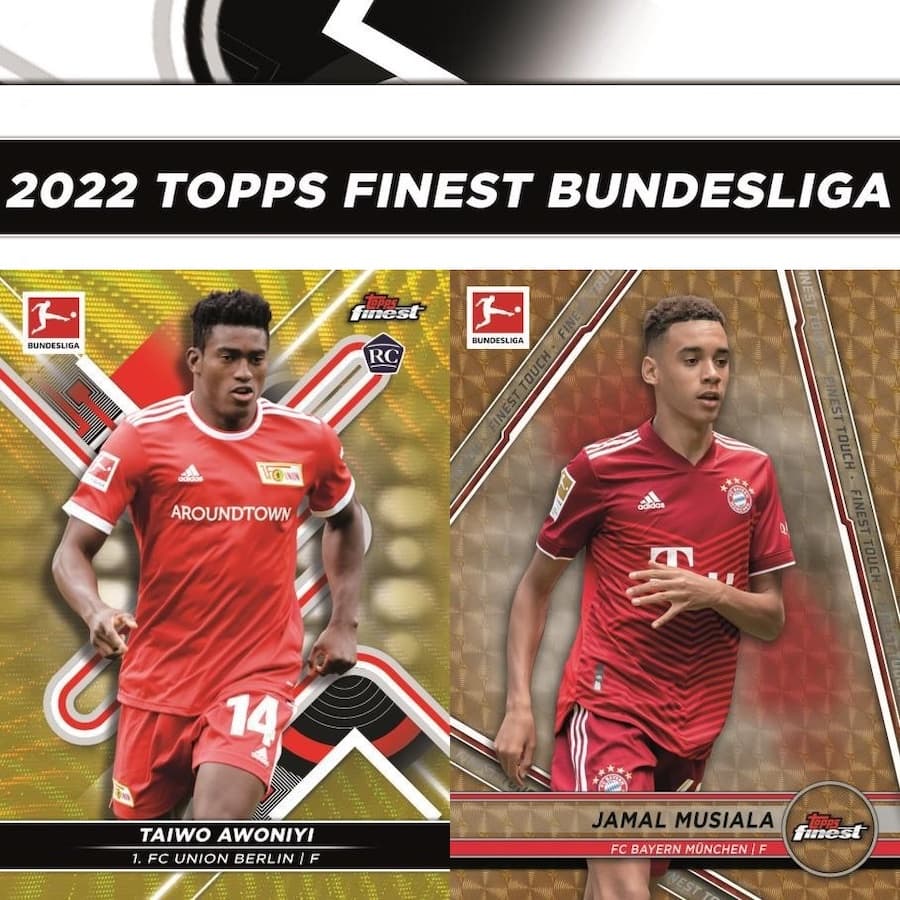 2021-22 Topps Finest Bundesliga Soccer cover