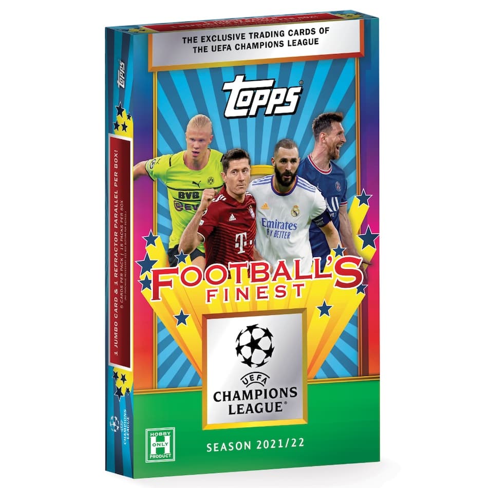 2021-22 Topps Finest Flashbacks UEFA Champions League Soccer cover