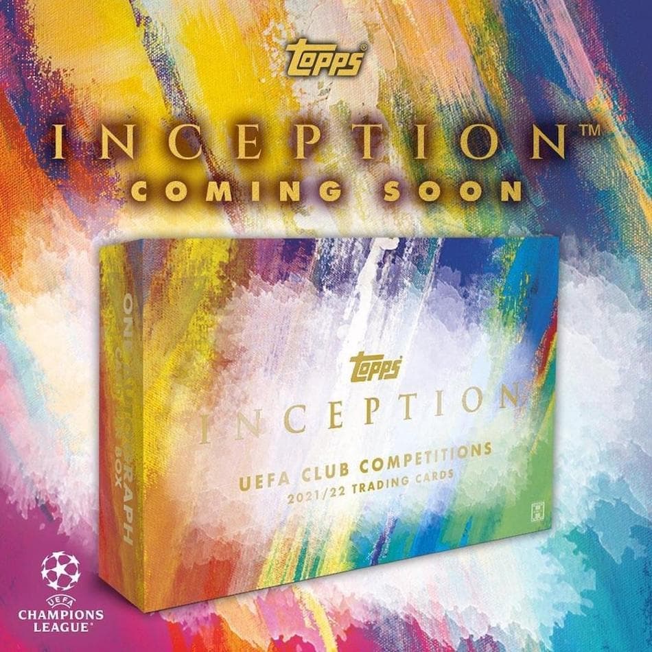 2021-22 Topps Inception UEFA Club Competitions Soccer cover