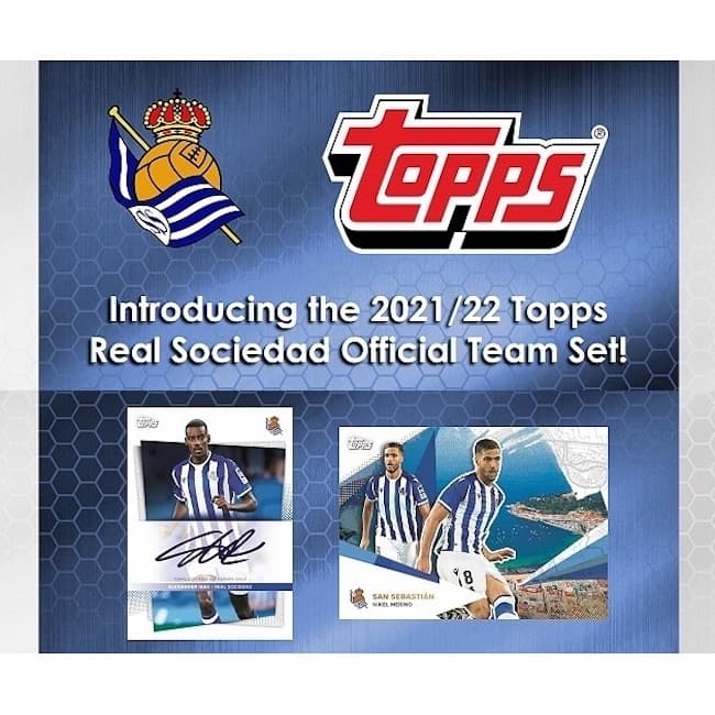 2021-22 Topps Real Sociedad Team Set Soccer cover